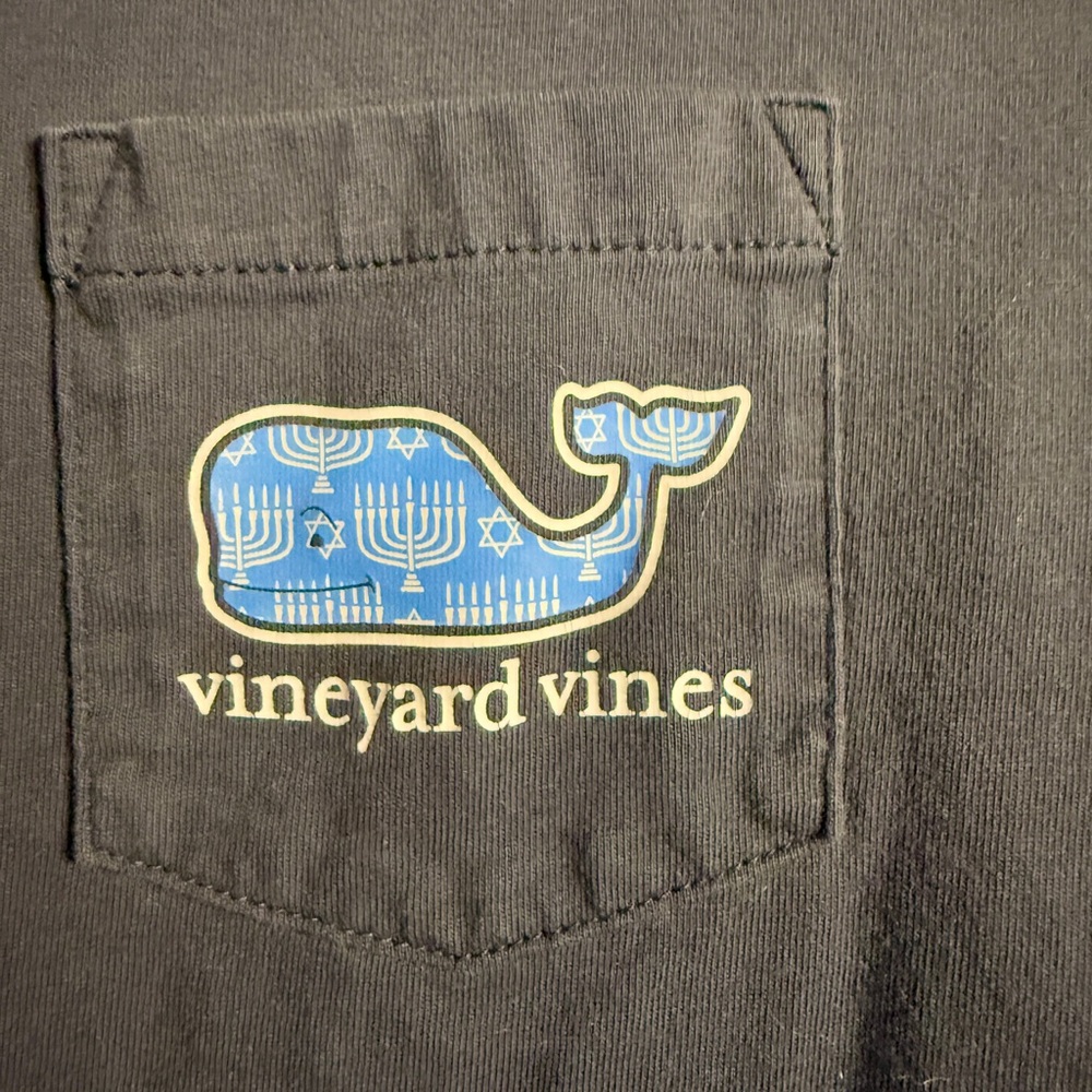 Vineyard Vines Happy Hanukkah Long Sleeve‎ Shirt